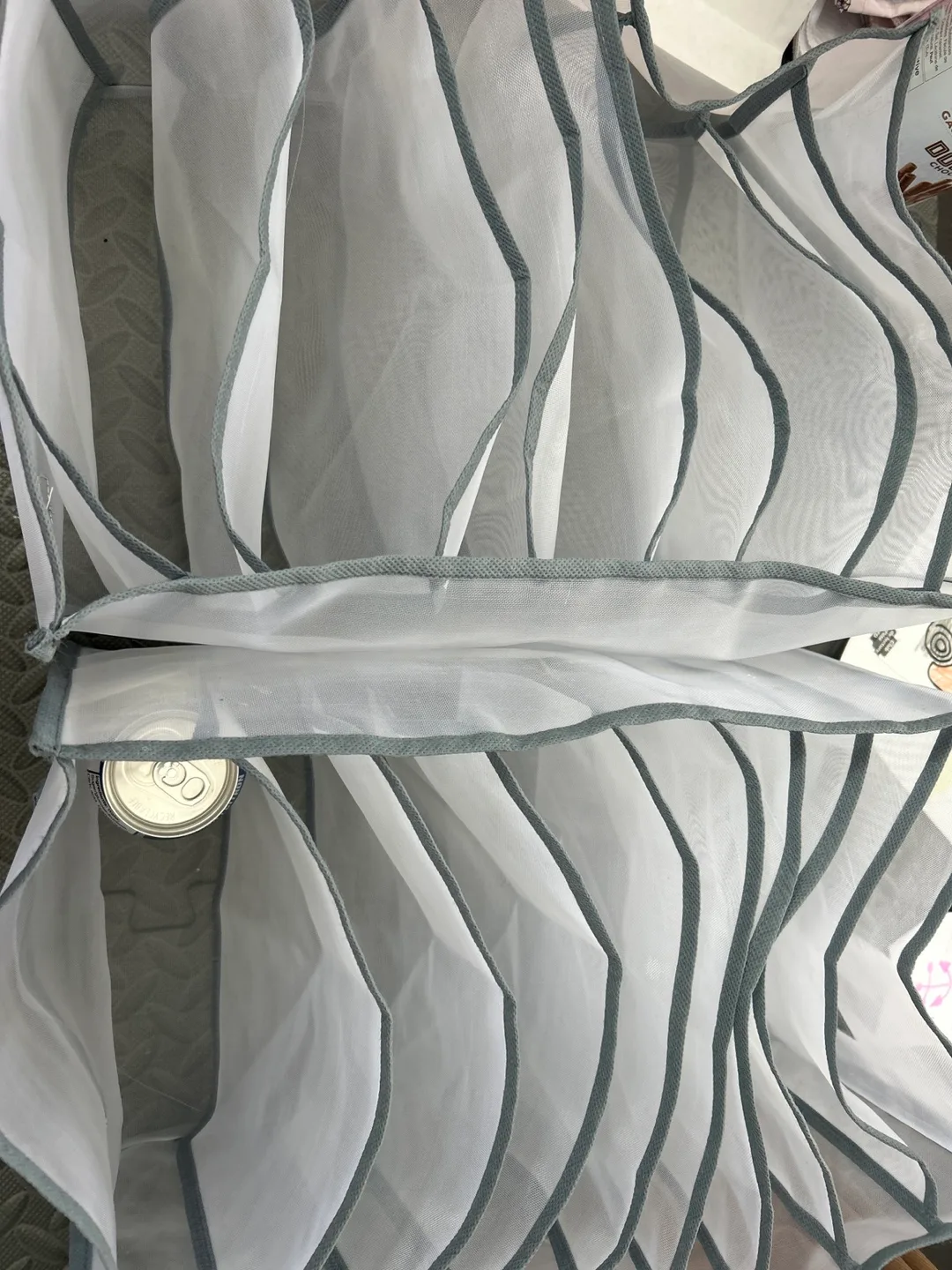 2 Closet Organizer - Grey & White thumbnail