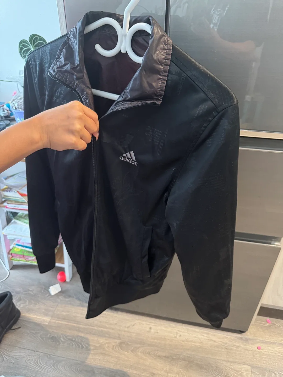 Adidas Black & Grey Jacket image indicator(2)