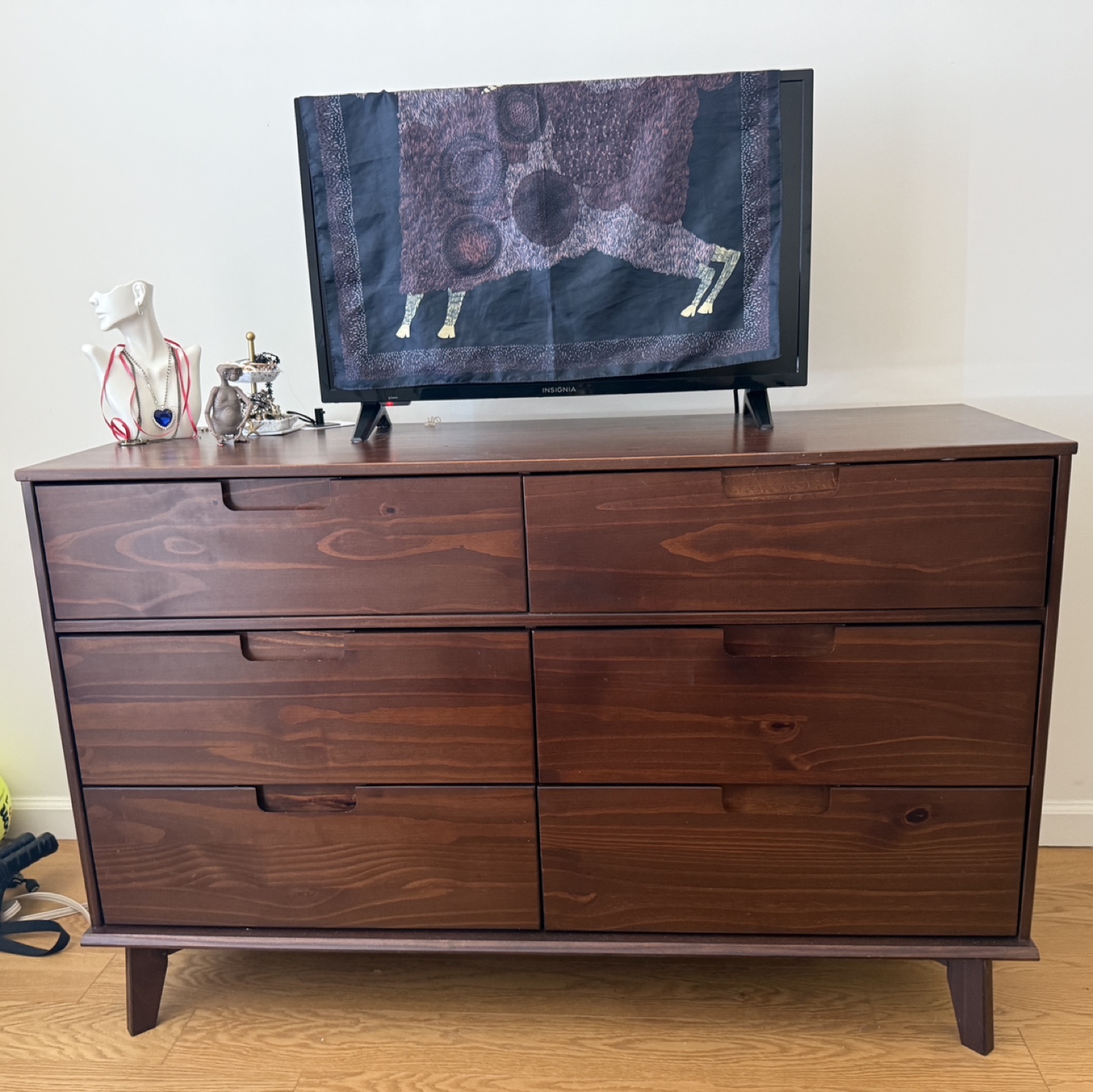Mercury Row Yarber 6 Drawer Solid Wood Double Dresser