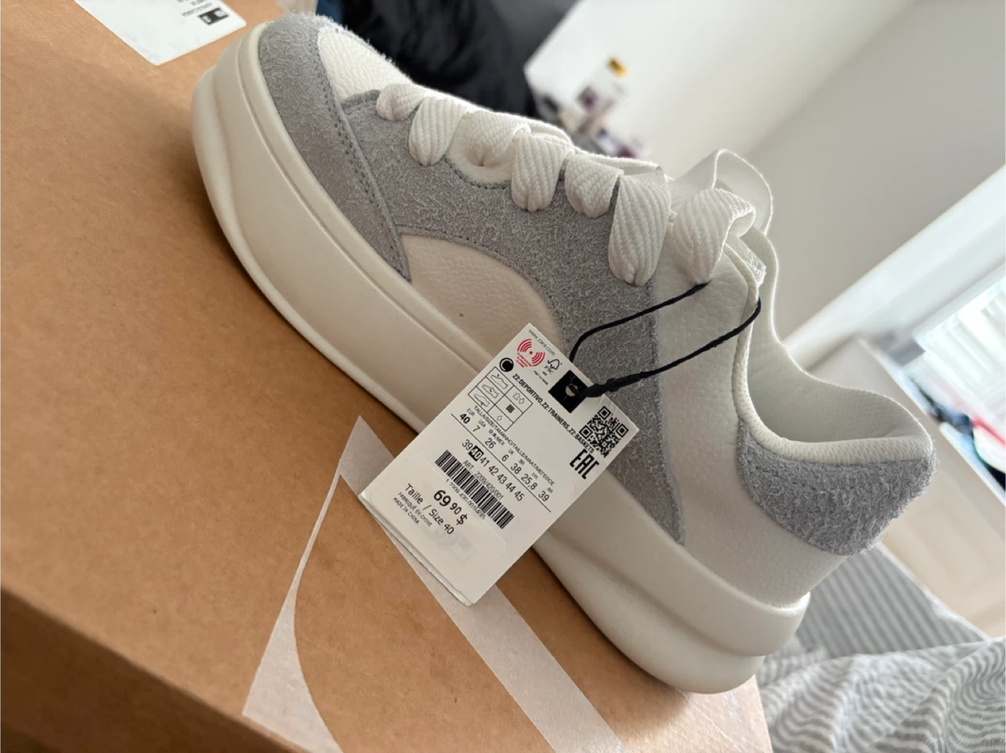 New Zara Platform Sneakers - photo 4