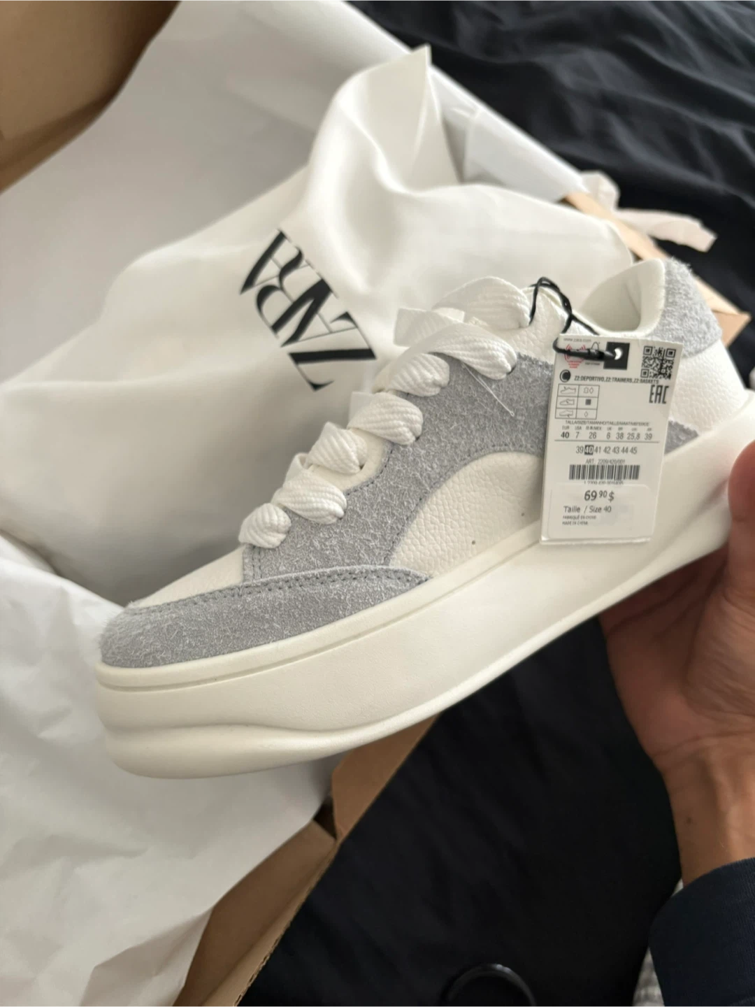 New Zara Platform Sneakers