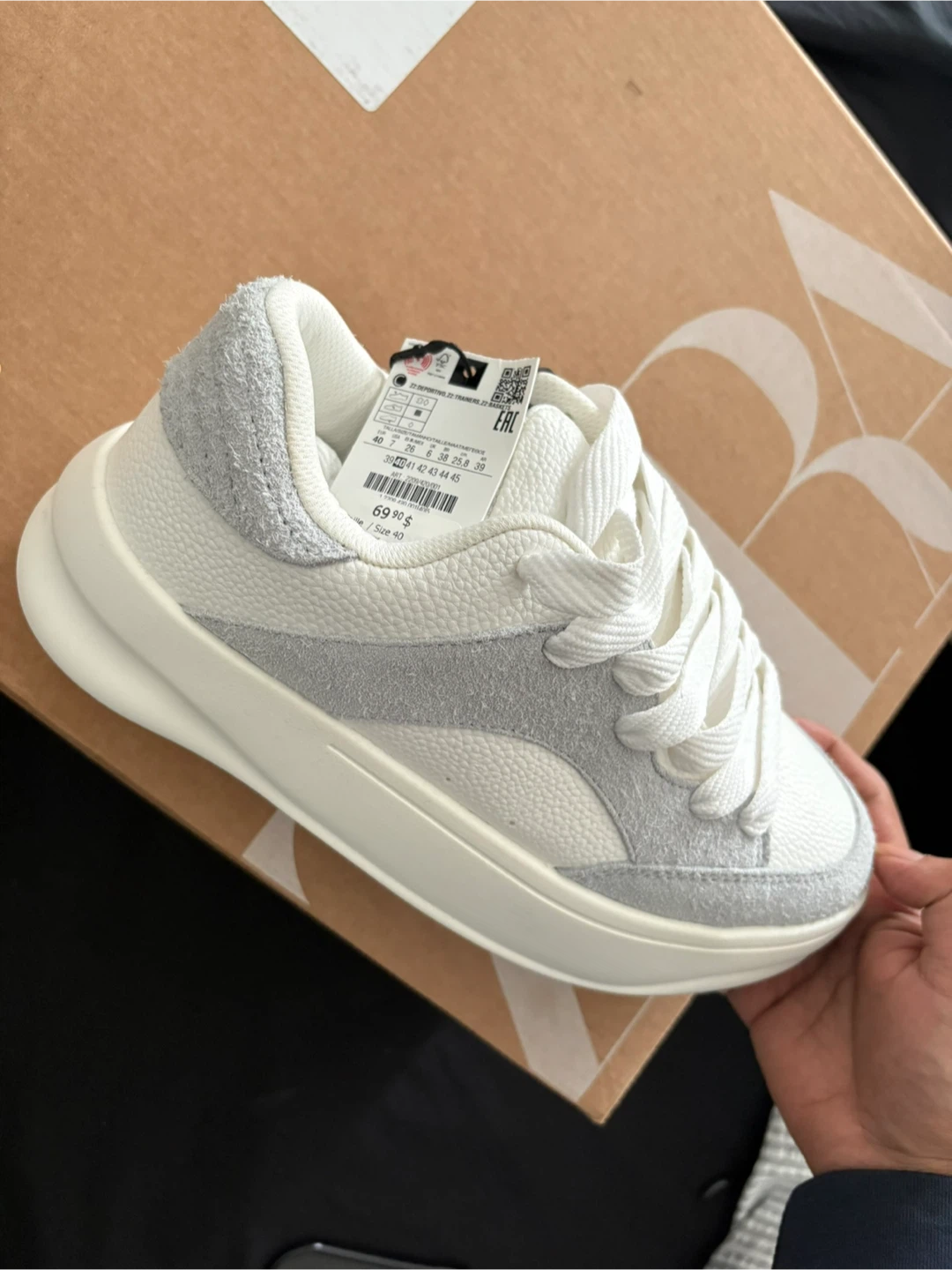 New Zara Platform Sneakers - photo 2