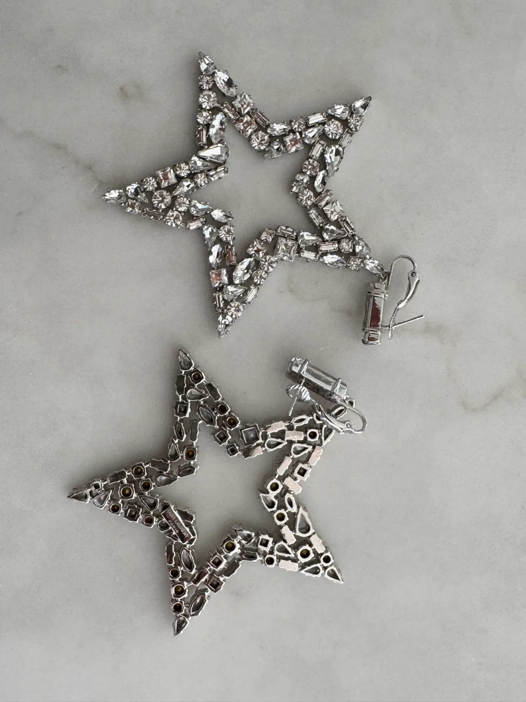 Star Rhinestone Earrings thumbnail