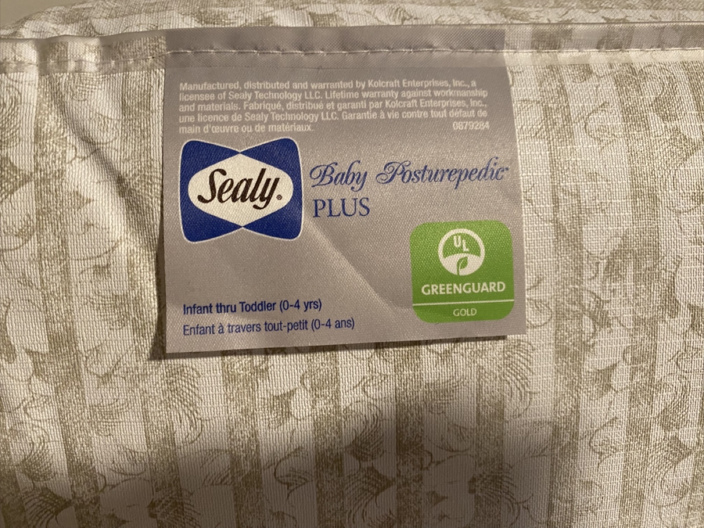 Sealy Baby Posturepedic PLUS Crib Mattress - photo 2