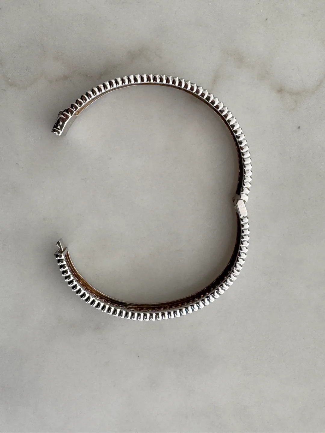 Van Cleef & Arpels Silver Bangle thumbnail