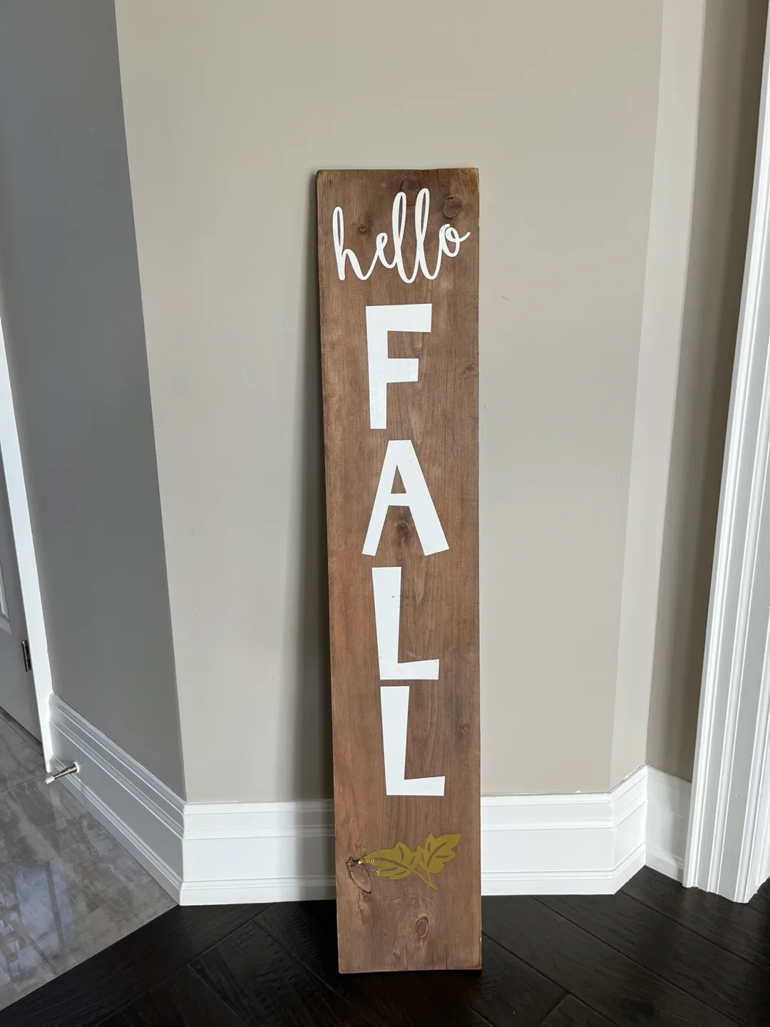 Fall Decor Sign (DIY) thumbnail
