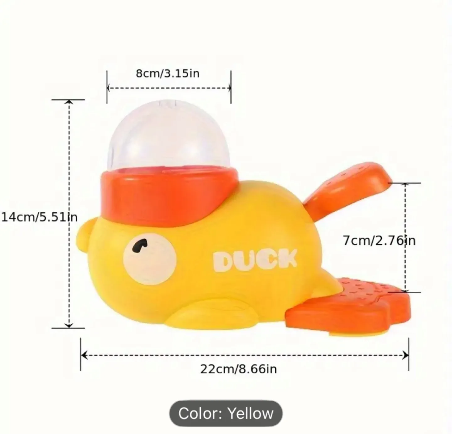 Duck Treat Dispenser Toy - Yellow image indicator(2)