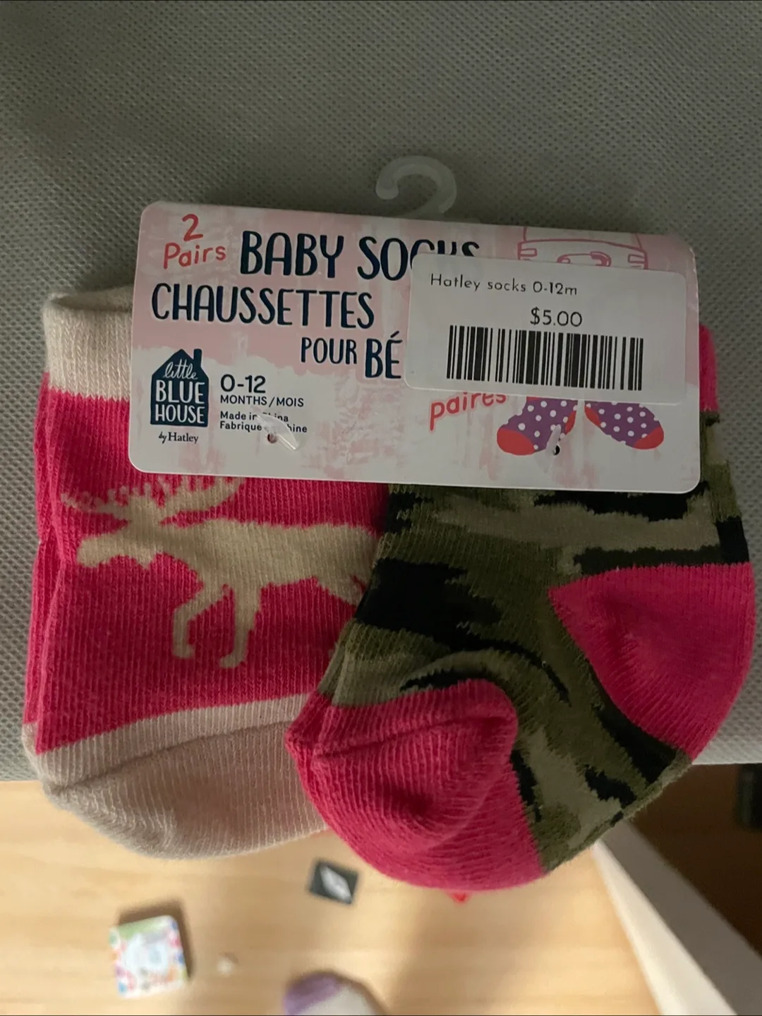 Unopened with tags Baby Socks (0-6 months) thumbnail