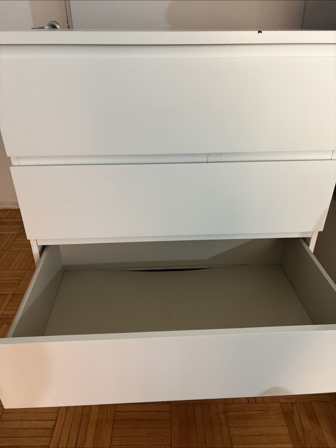 IKEA White 4-Drawer Dresser - photo 4