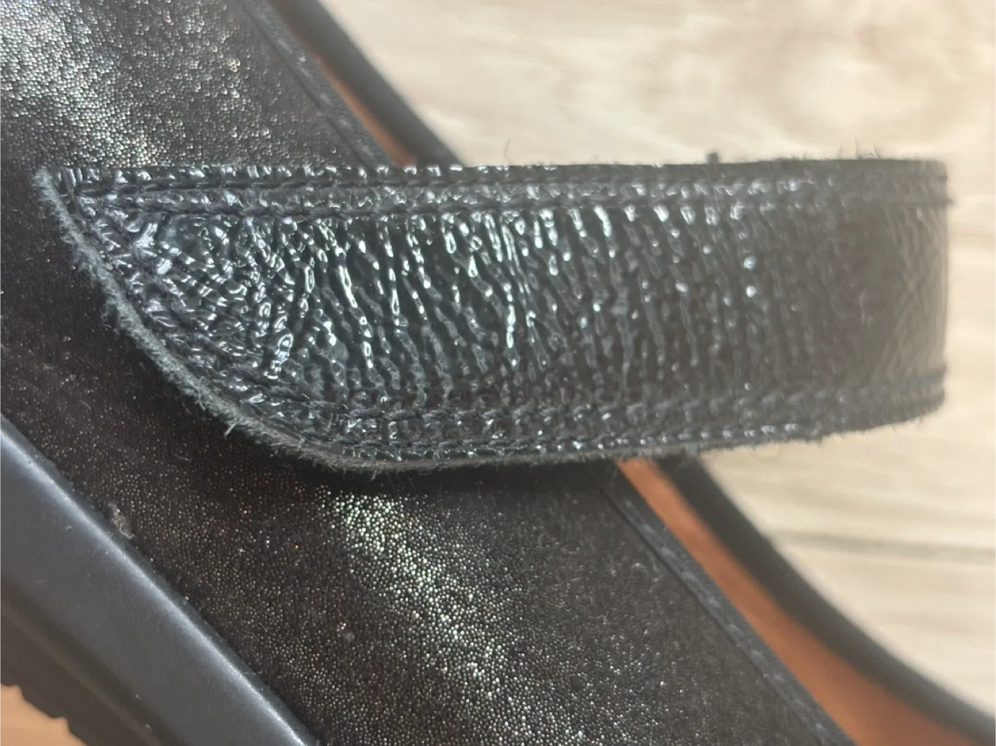 Ganter Black Leather Mary Jane Shoes size 9 image indicator(6)