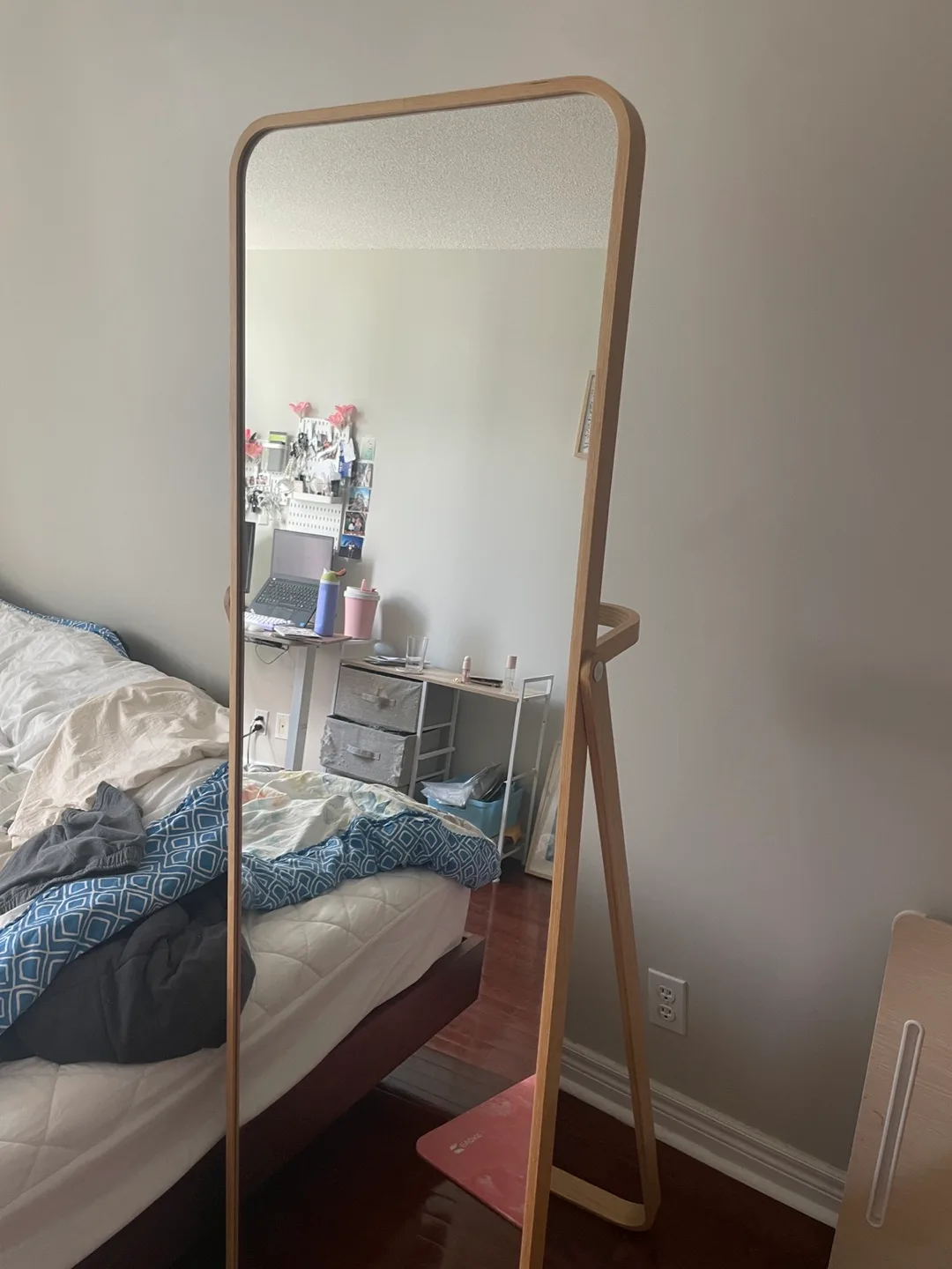 IKEA IKORNNES standing mirror thumbnail