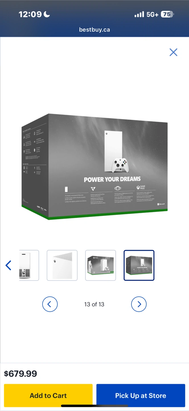 Xbox Series S Console - 1TB SSD - White - photo 3