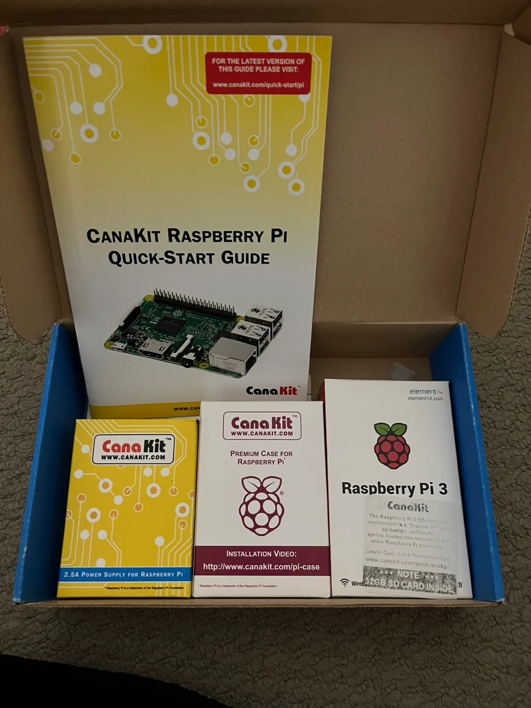 CanaKit Raspberry Pi 3 Starter Kit - New image indicator(2)