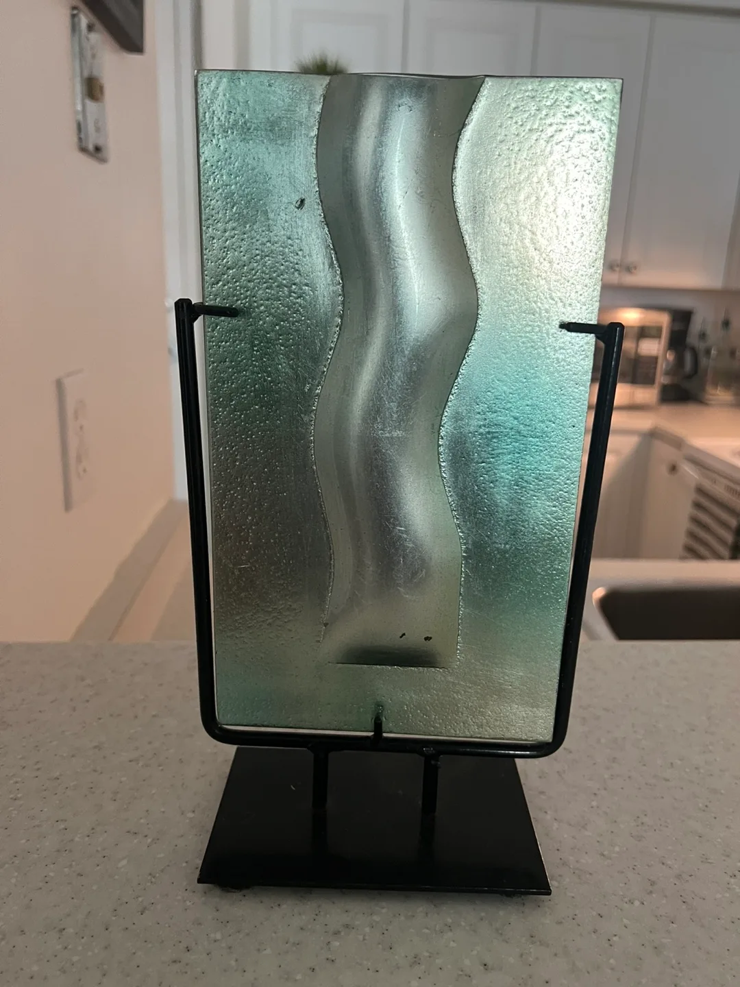 Metal & Glass Decorative Sculpture thumbnail