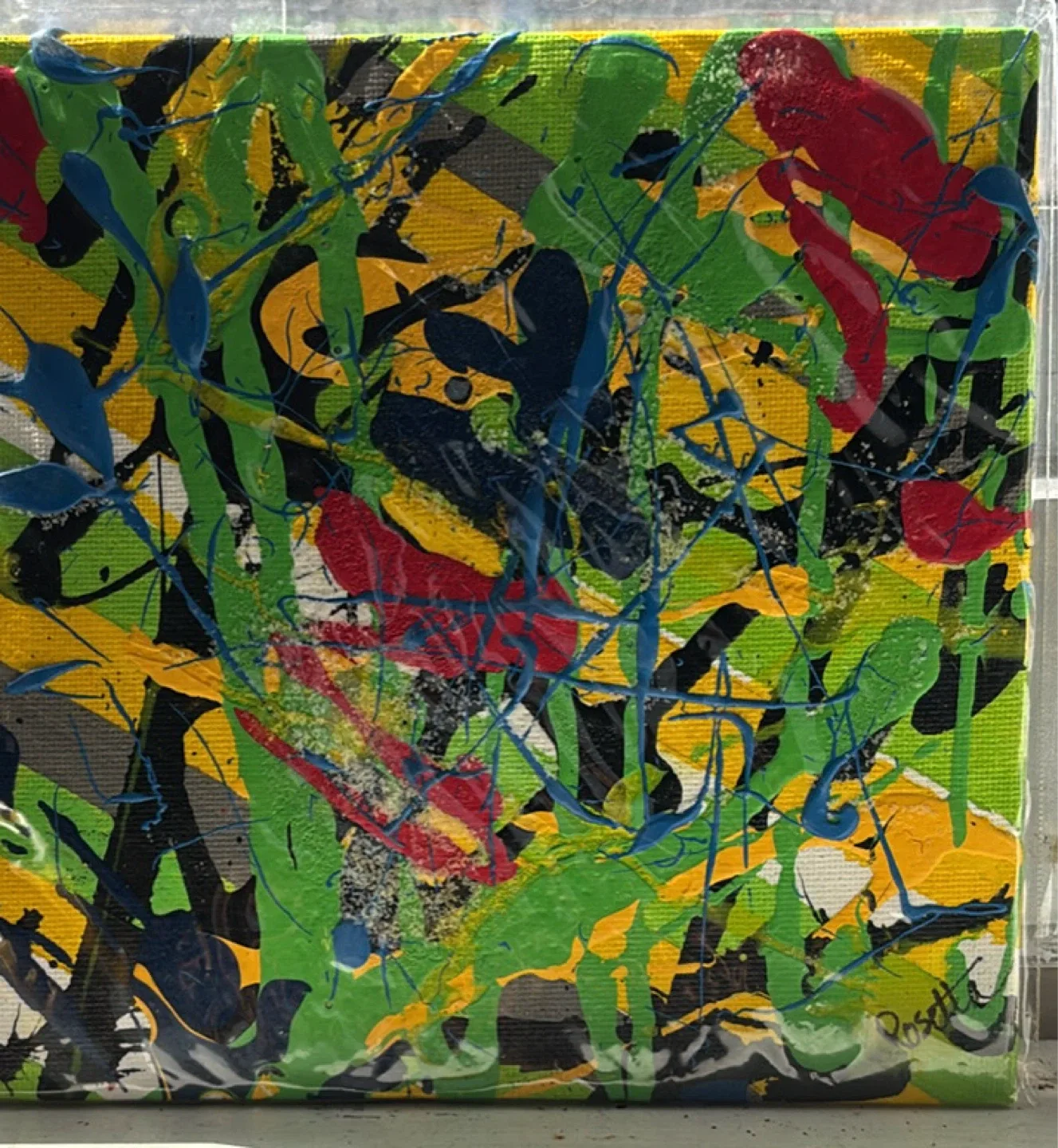Original Painting “6x6” Ready to frame! $35 thumbnail