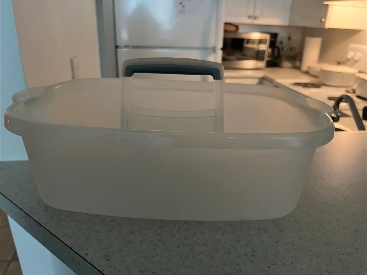 Plastic Storage Bin with Handle thumbnail