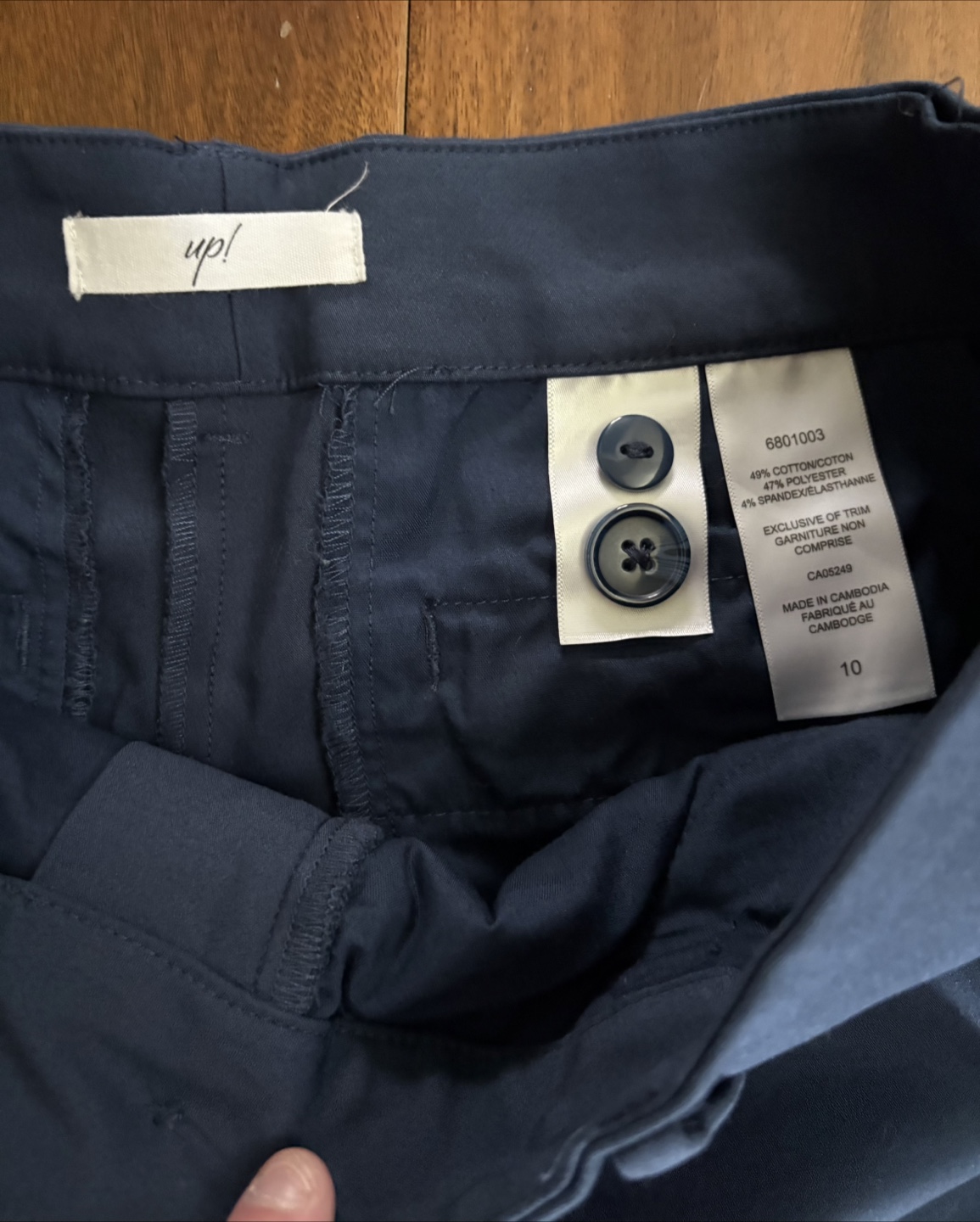 UP! Pants - Navy Blue - Size 10 - photo 2