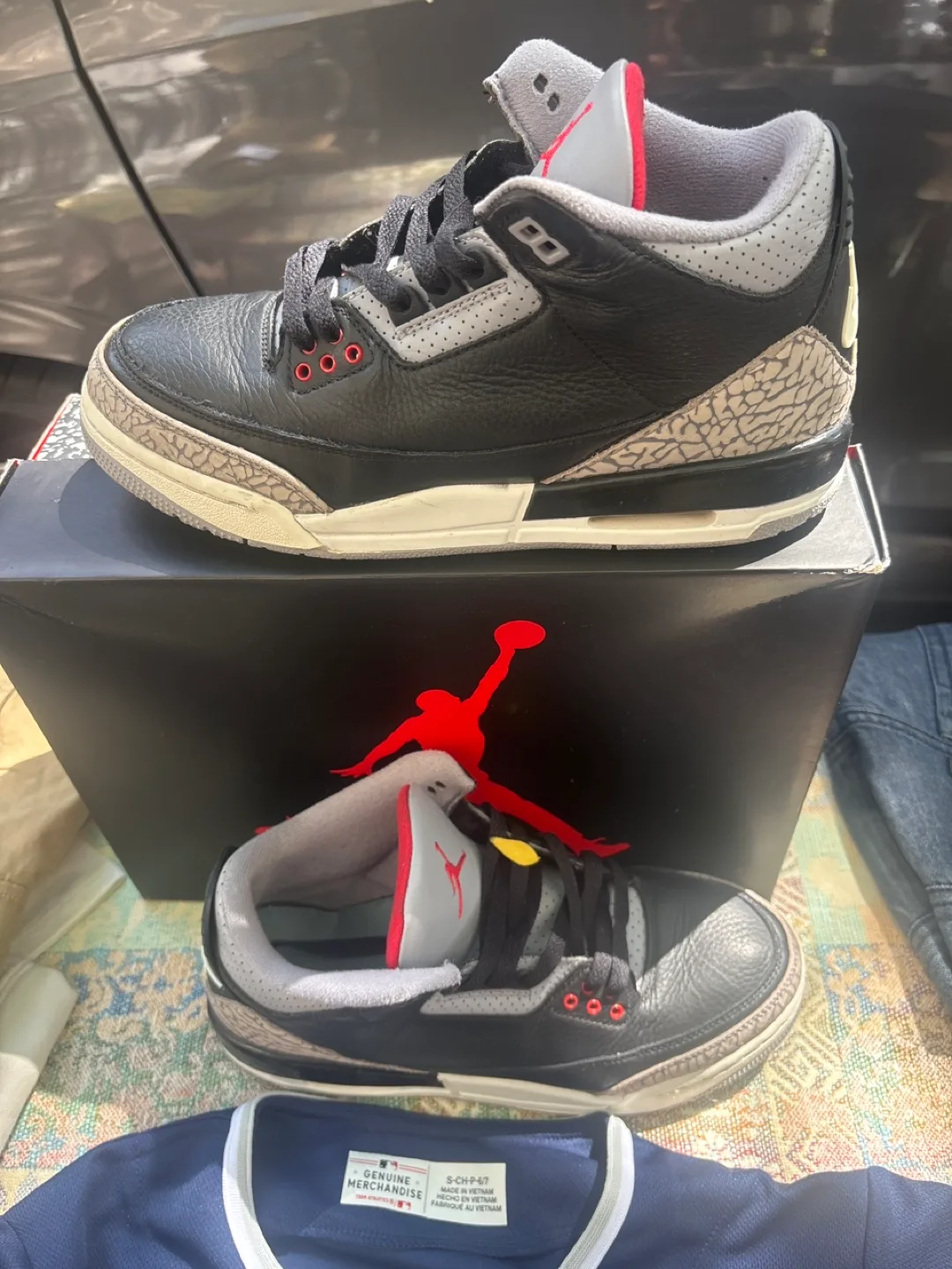 Air Jordan 3 Retro Black Cement thumbnail