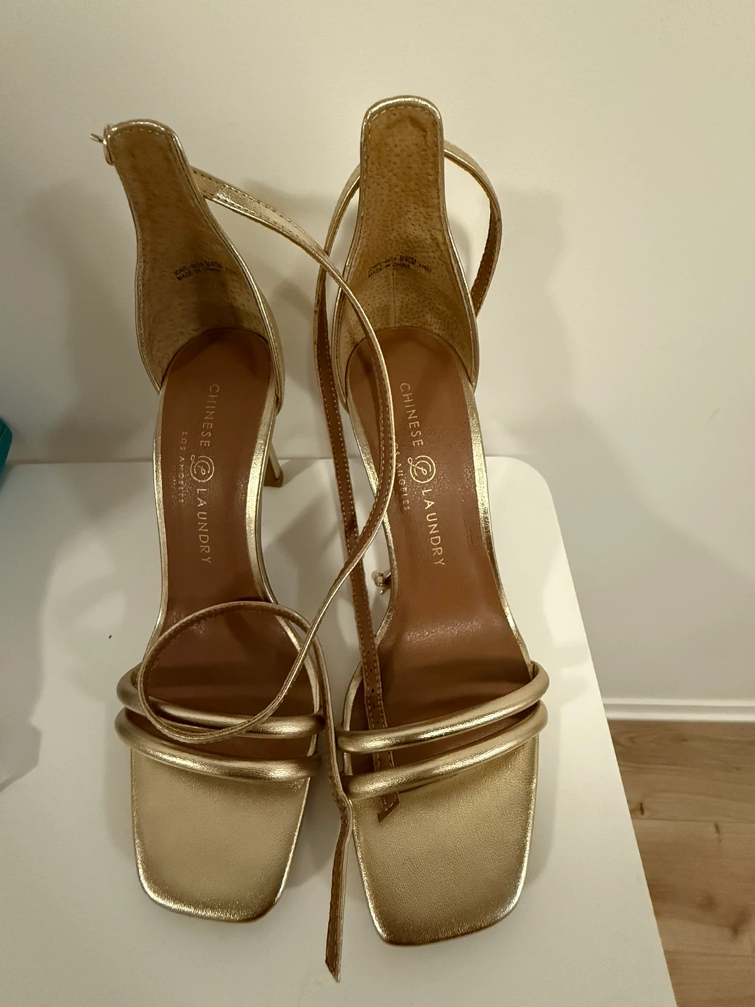 Chinese Laundry Gold Heels