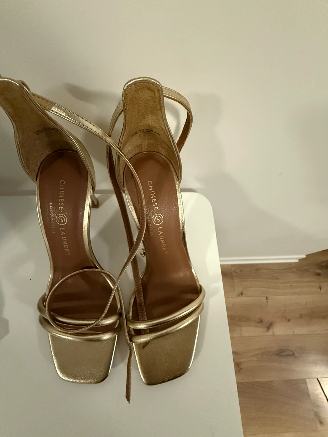 Chinese Laundry Gold Heels - photo 3