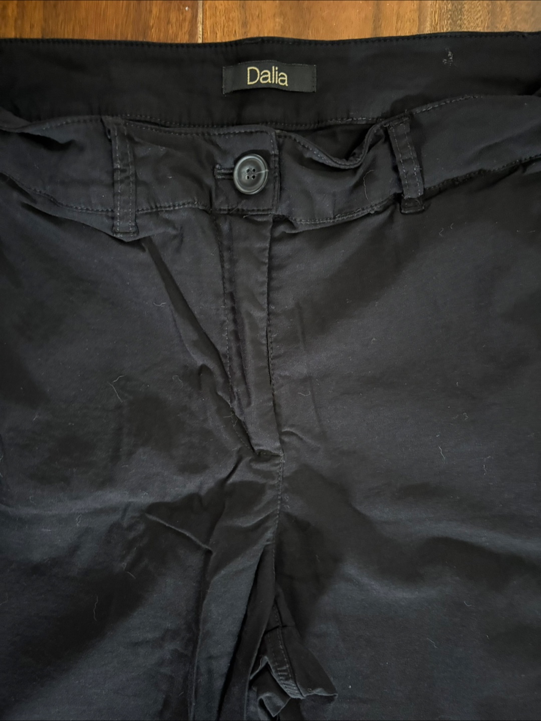 Dalia Black Pants - Size 10 - photo 2