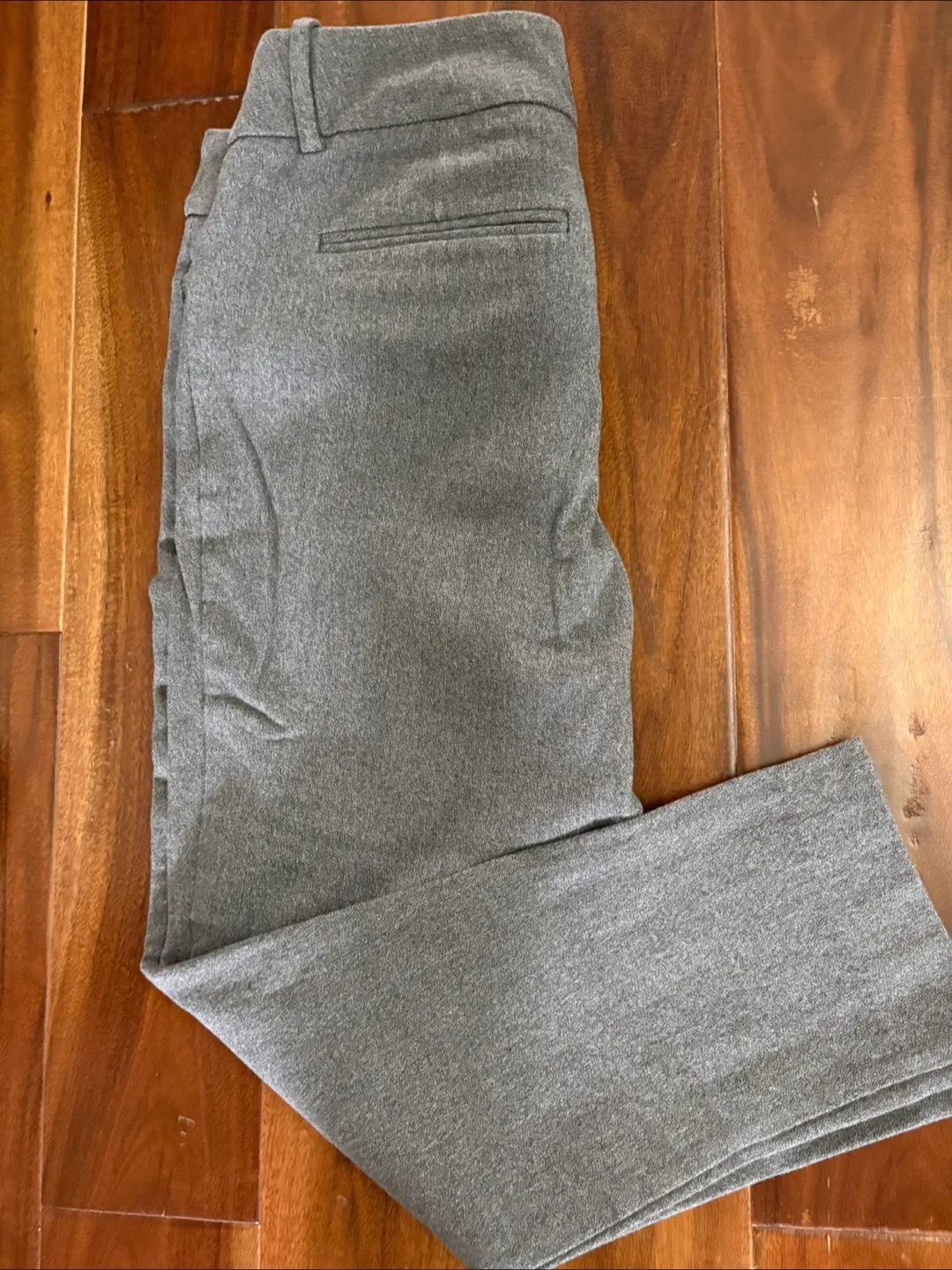 Mossimo Gray Stretch Extensible Pants - Size 10 image indicator(6)