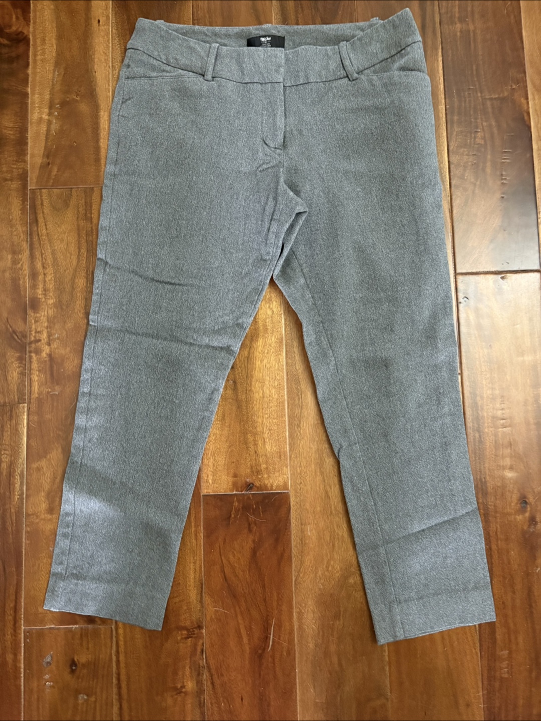 Mossimo Gray Stretch Extensible Pants - Size 10