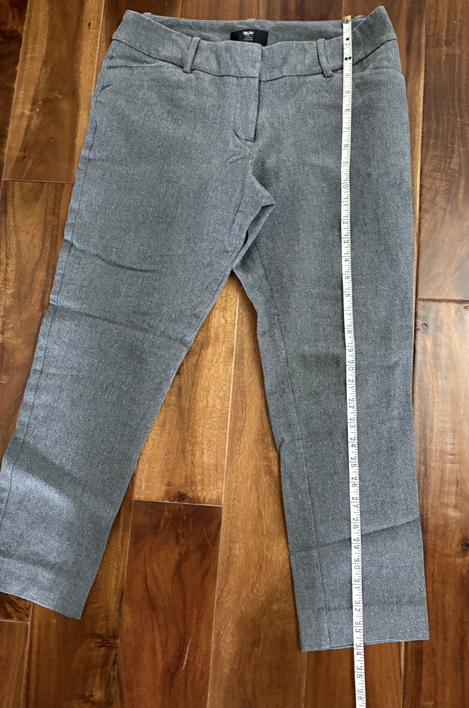Mossimo Gray Stretch Extensible Pants - Size 10 - photo 5