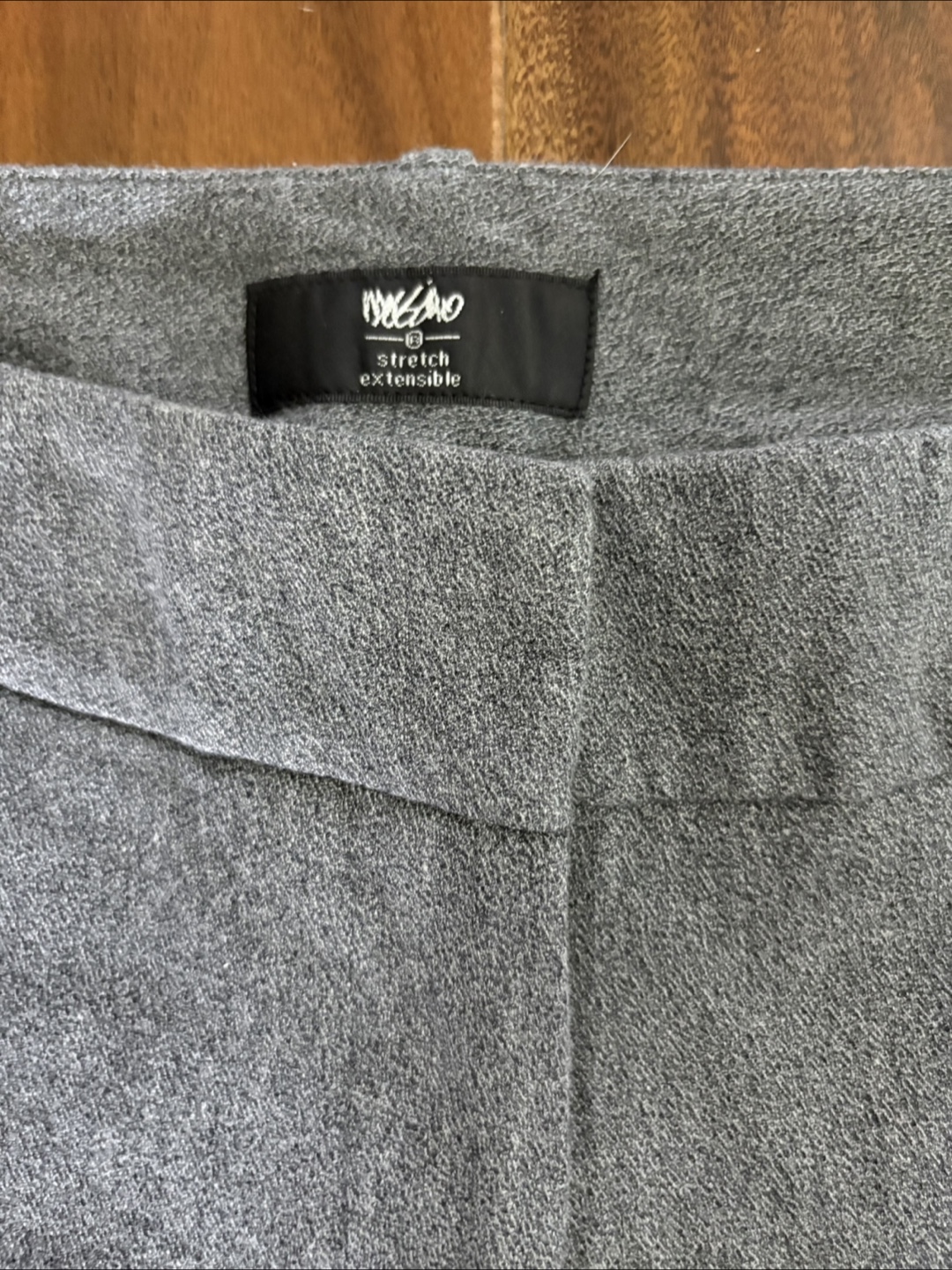 Mossimo Gray Stretch Extensible Pants - Size 10 - photo 2
