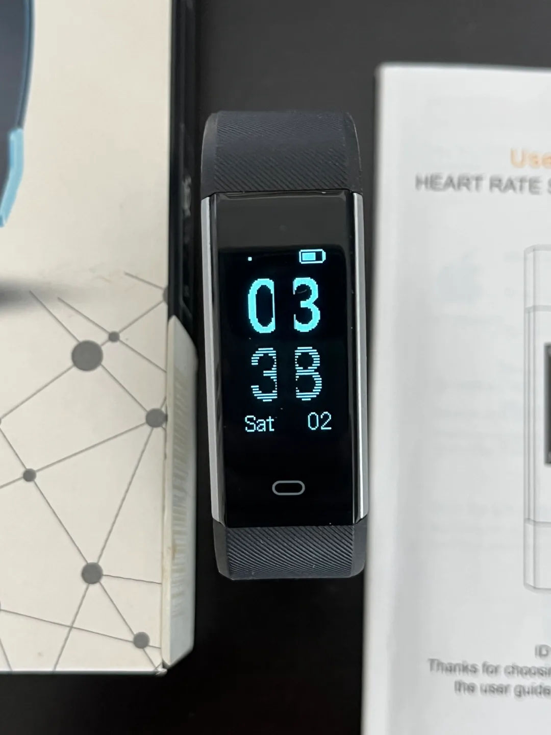 Fitness Tracker Heart Rate Smart Wristband - New in Box! image indicator(4)