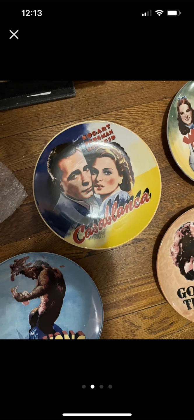 TCM Classic Movies Decorative Plates image indicator(4)