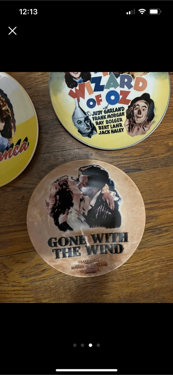 TCM Classic Movies Decorative Plates image indicator(2)