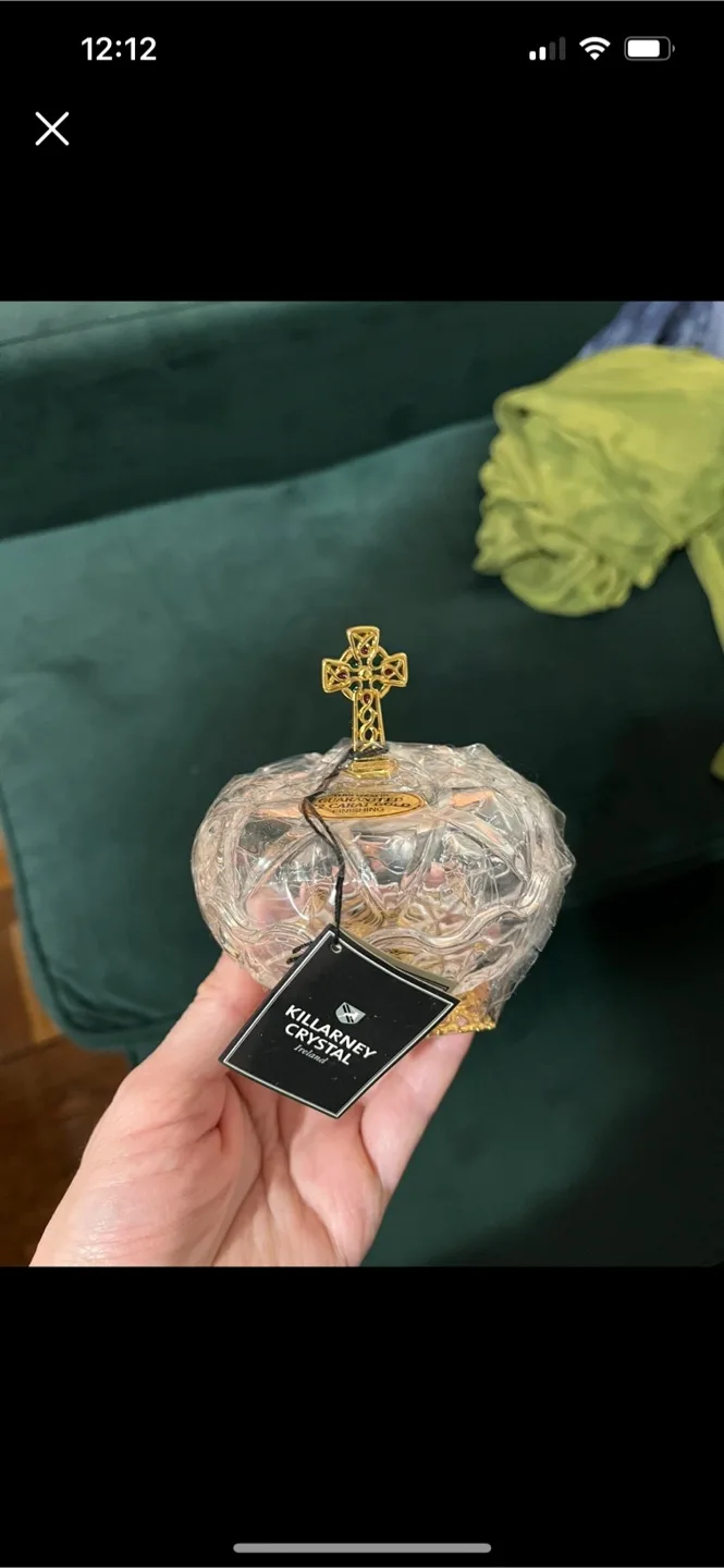Killarney Crystal Ireland Ornament thumbnail