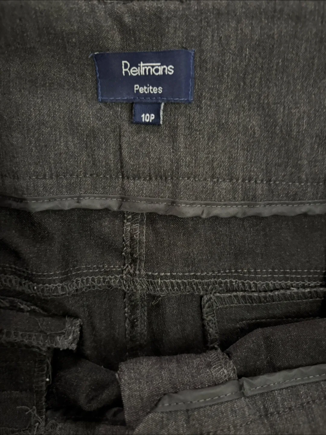 Reitmans Petites Grey Pants - Size 10P image indicator(2)