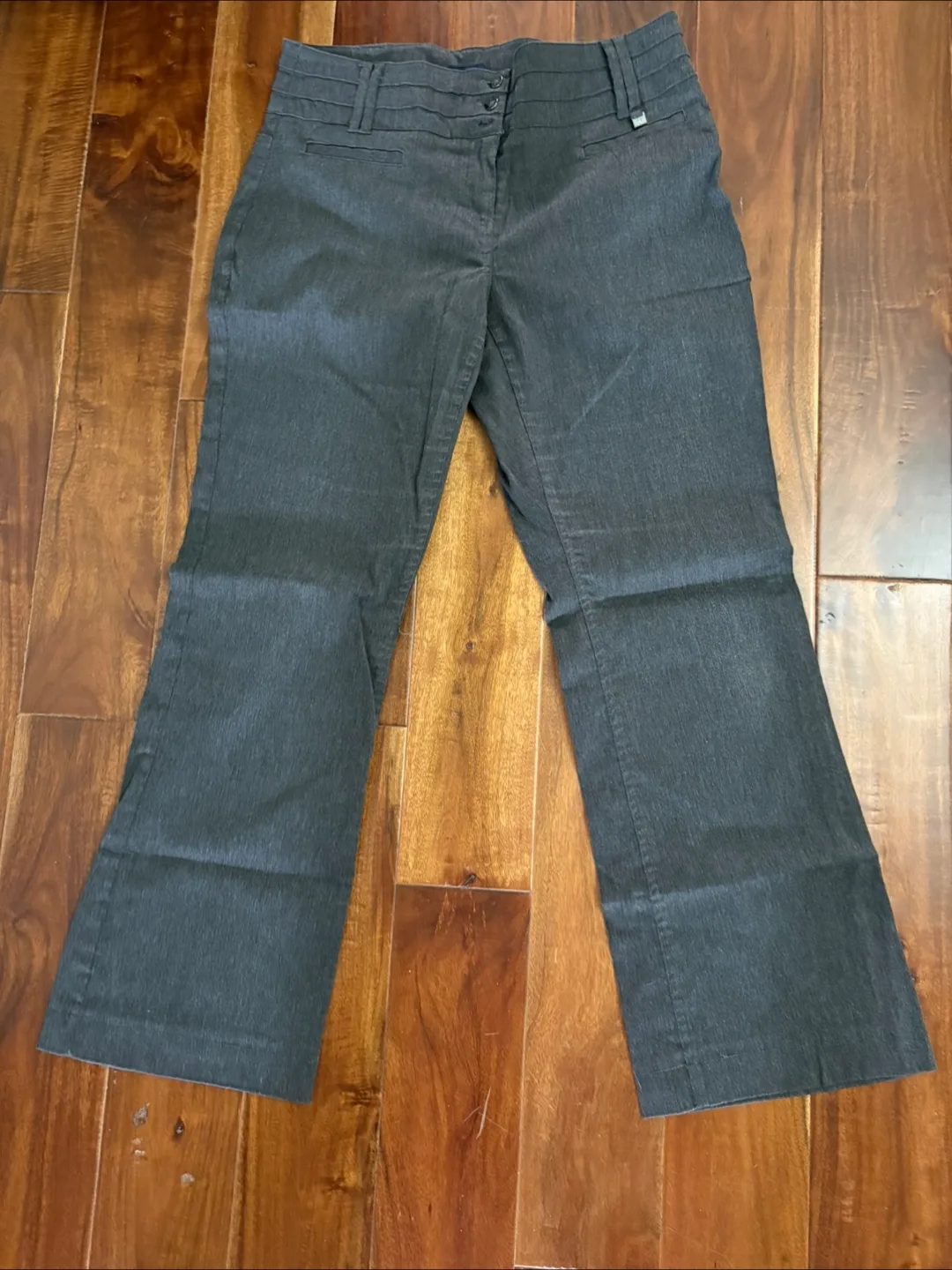 Reitmans Petites Grey Pants - Size 10P thumbnail