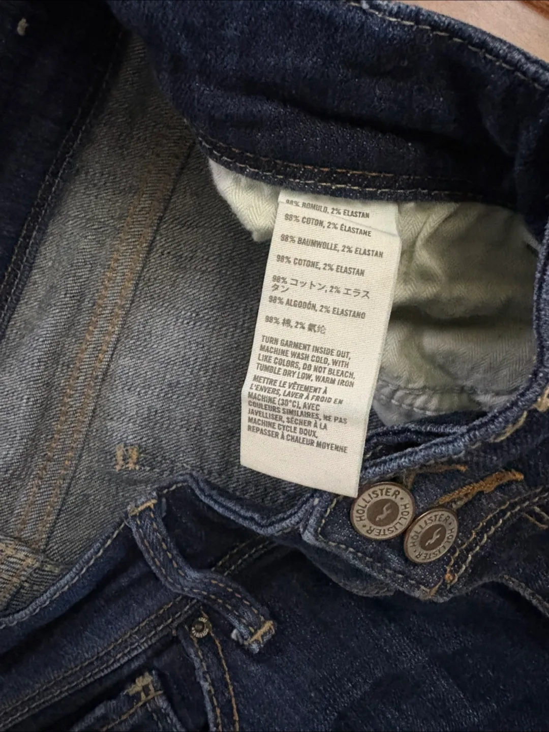 Hollister Dark Wash Jeans - Size 29/31 image indicator(3)