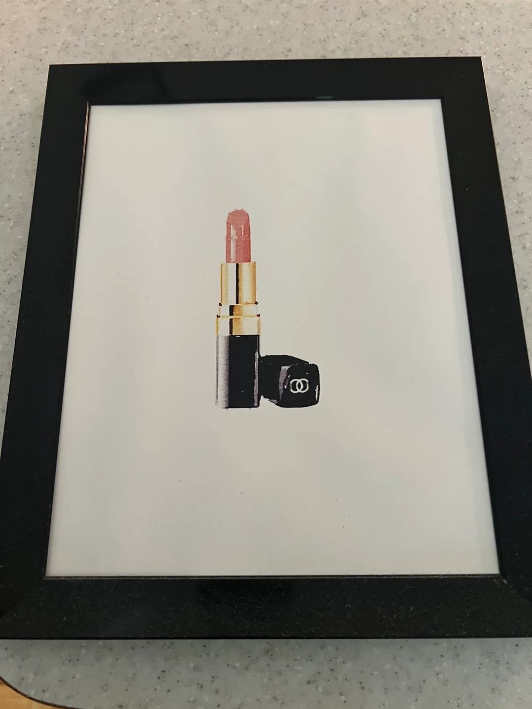 Chanel Lipstick Framed Print thumbnail