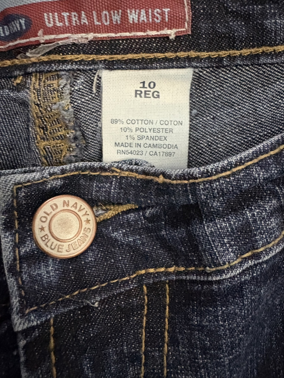 Old Navy Blue Jeans - Size 10 - photo 3