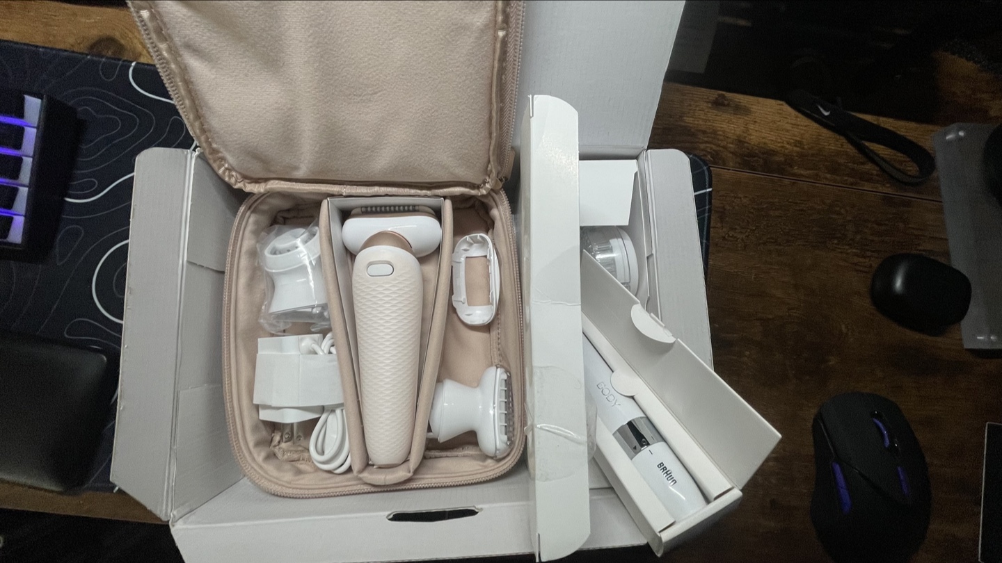 Braun Epilator Silk-epil 9 Flex SkinSpa (BNIB) - photo 3