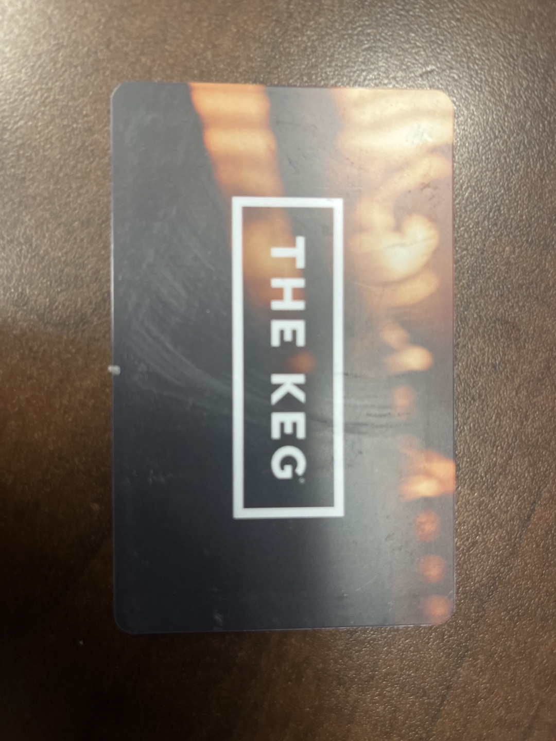 THE KEG Gift card