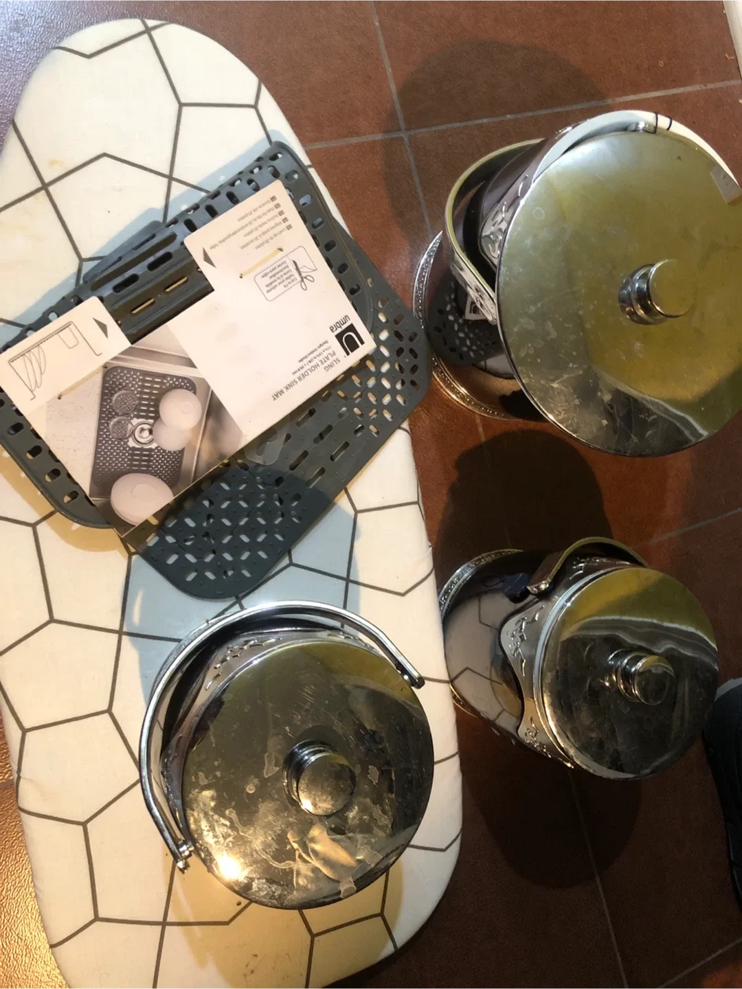 Foldable iron board, sink mat, food storage. thumbnail