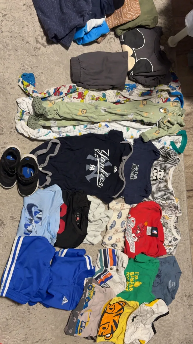 Mixed Baby Clothes Bundle - Various Sizes & Brands thumbnail