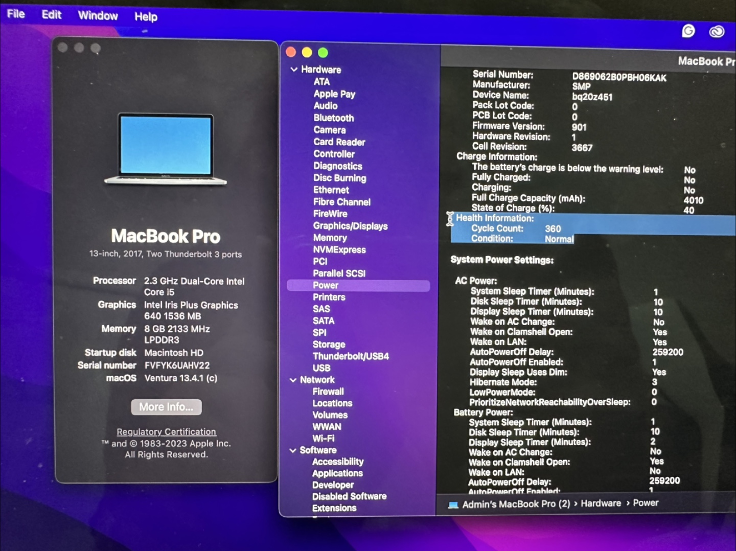 MacBook Pro 13-inch, 2017, with Charging cable and box - photo 3