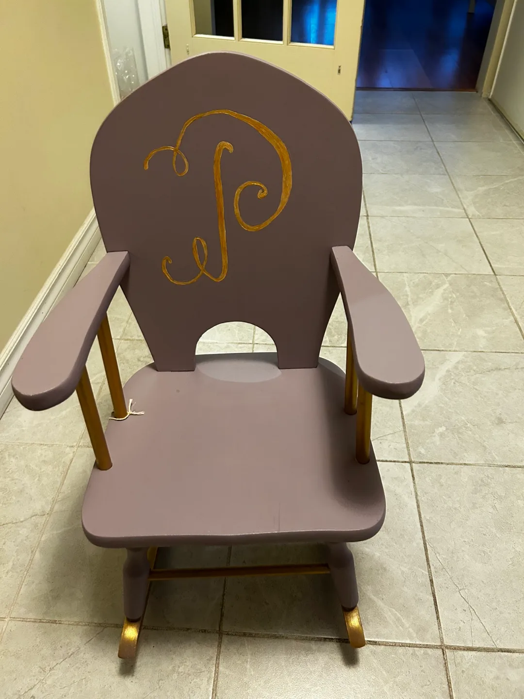 Handmade Rocking Chair by Love Pieces MC thumbnail