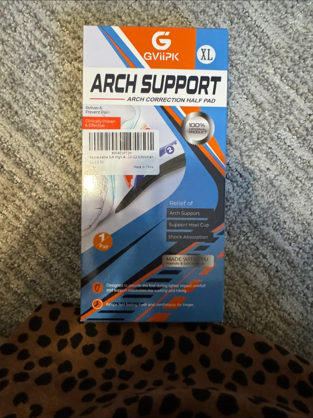 GVIiPK Arch Support Half Pad - XL thumbnail