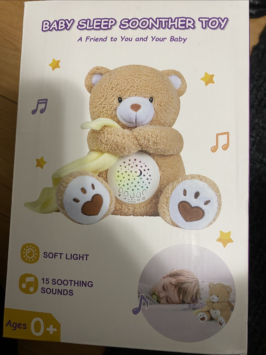 Baby Sleep Soother Toy - New in Box!