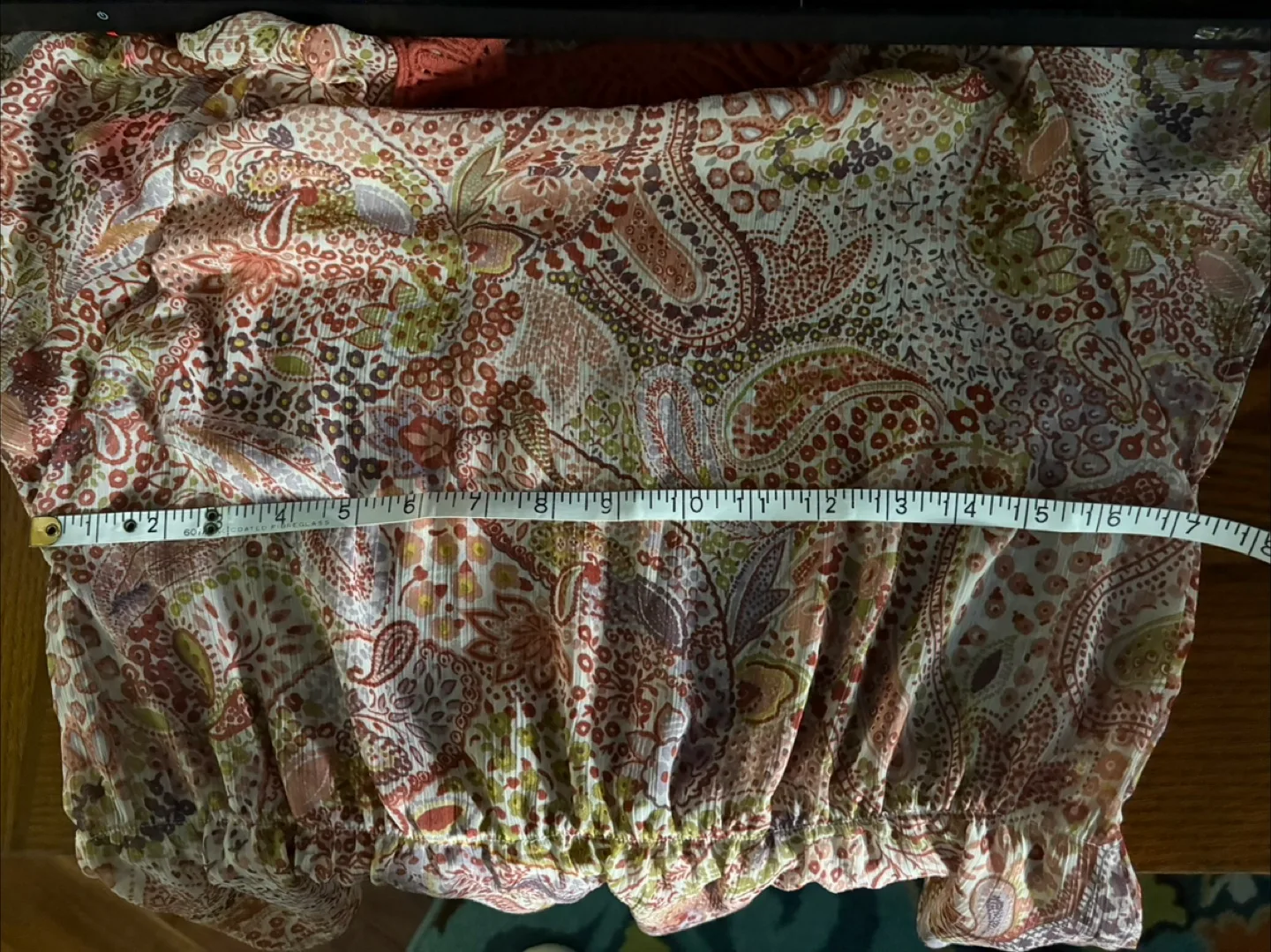 Reitmans Petites S/P Paisley Print Top image indicator(5)