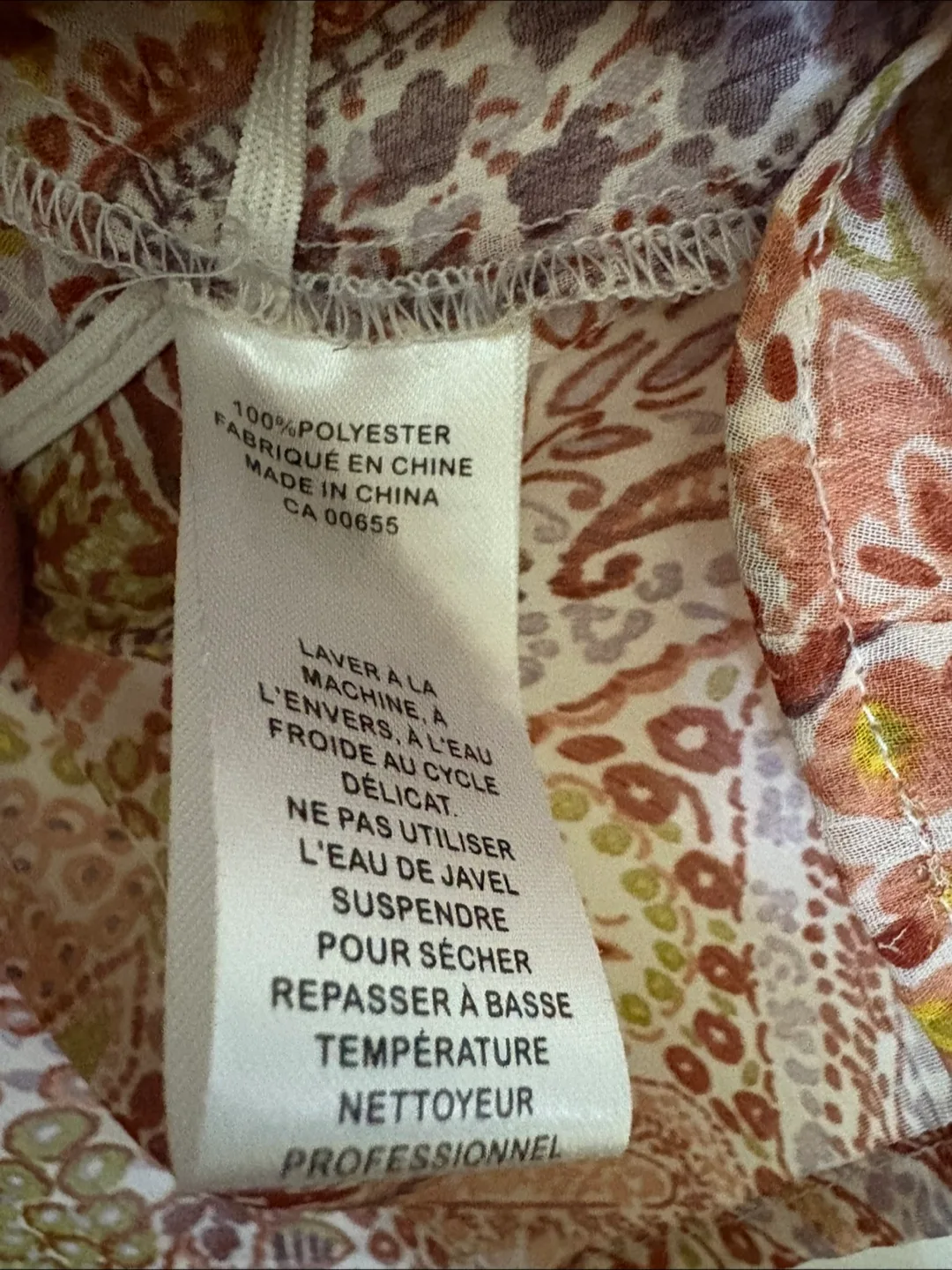 Reitmans Petites S/P Paisley Print Top image indicator(4)