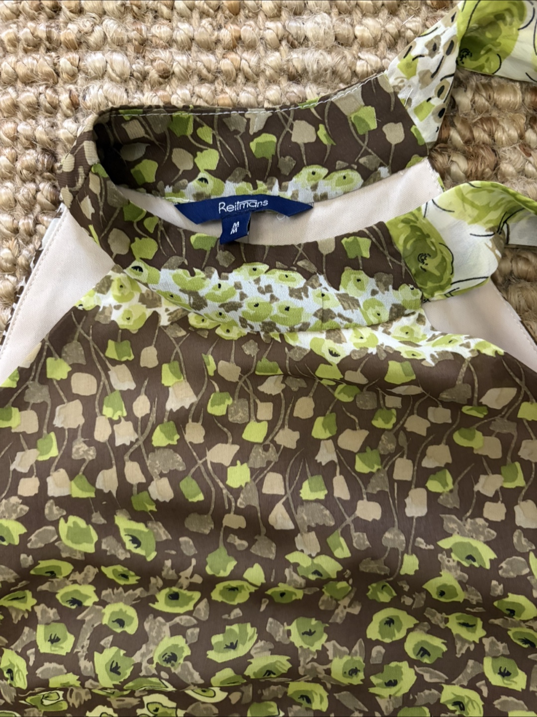 Reitmans Floral Halter Top - Size M - photo 4