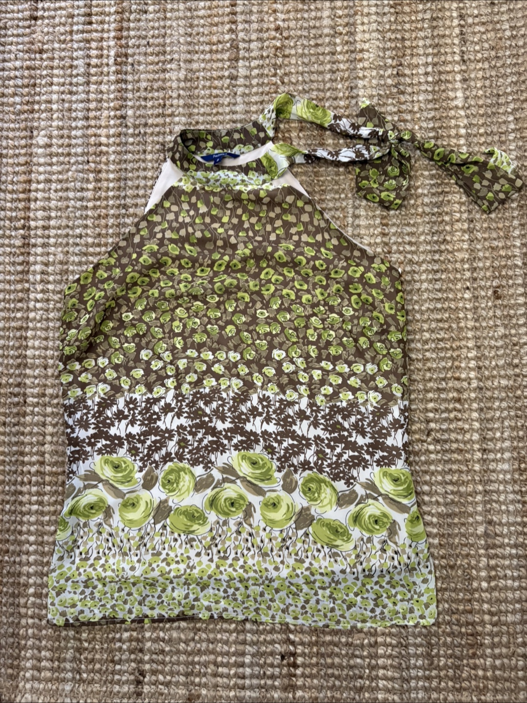 Reitmans Floral Halter Top - Size M - photo 3